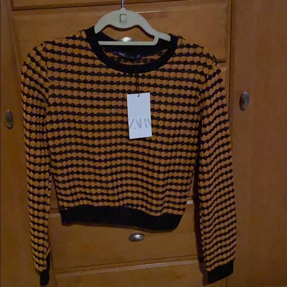 Zara Sweaters - Zara cropped sweater